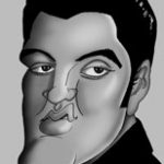 elvis is king of caricatures