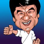 Jackie Chan Caricature