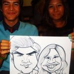 live caricatures in los angeles